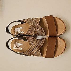 Sorel Wedges 6.5 multi color